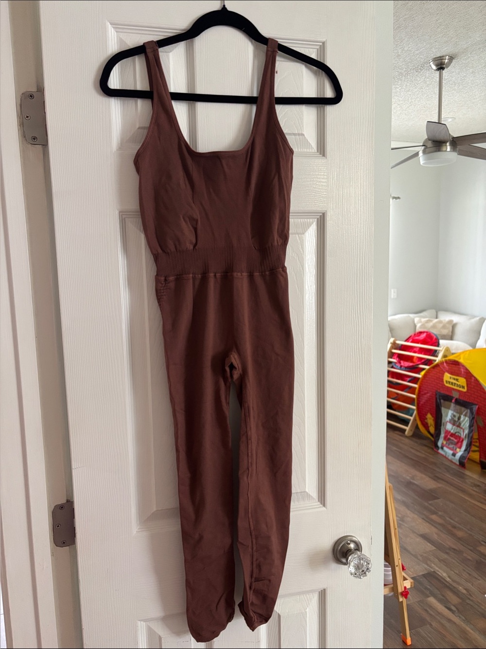 Free People Good Karma Brown Onsie